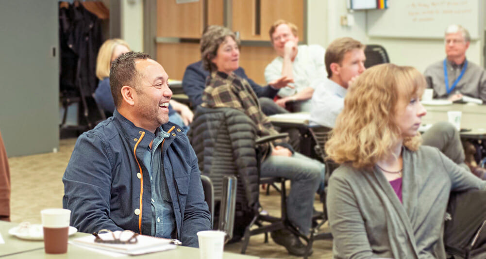 photo of people in a workshop