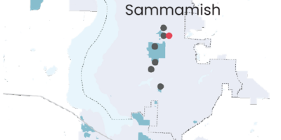 Sammamish Region EV Map